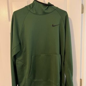 Green Nike Dri fit hoodie
